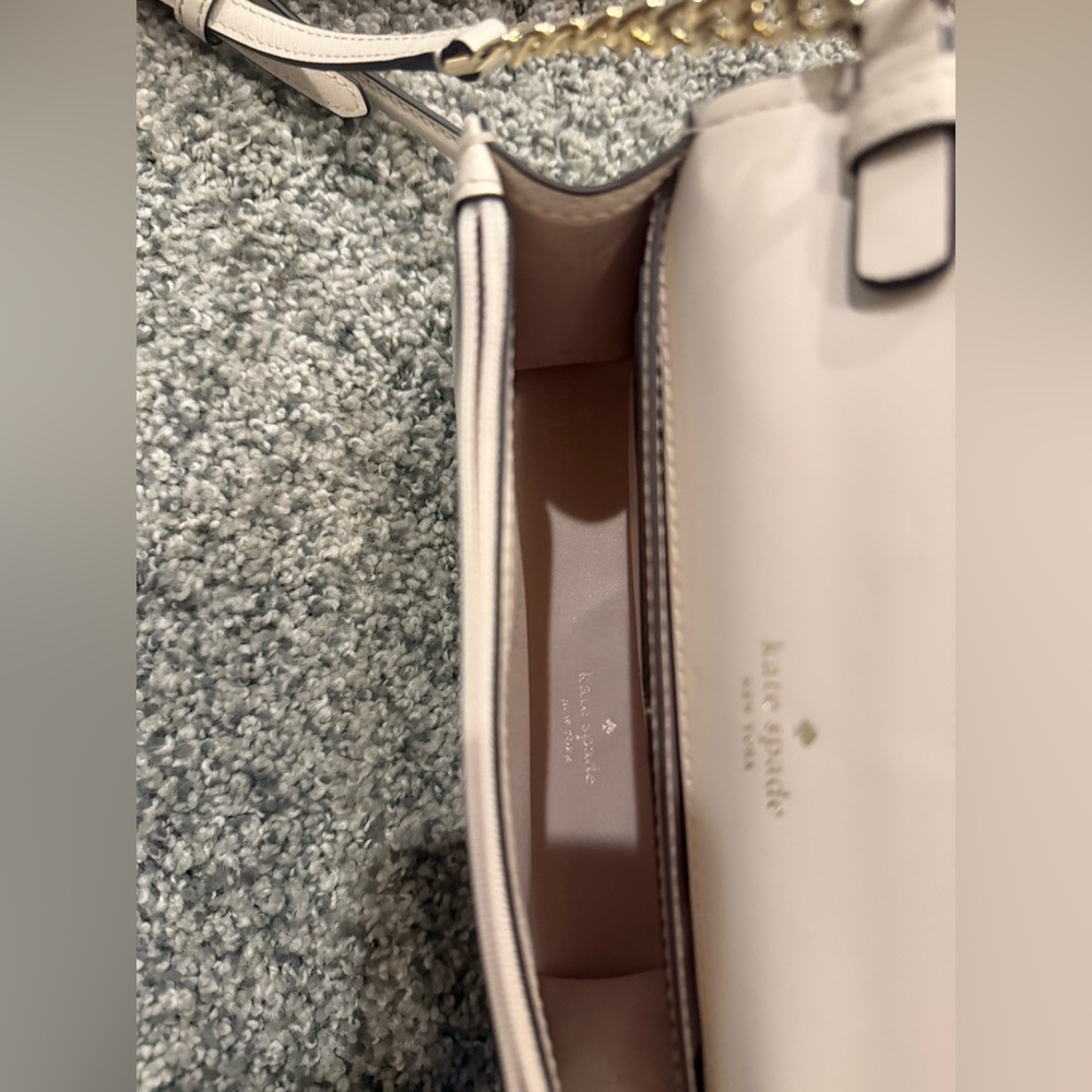 kate spade Cream Floral Embroidered Straw Crossbody - Picture 7 of 10